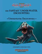 100 Fantasy Underwater Encounters - Supplement for Zweihander RPG