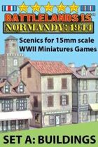 BattleLands 15mm Normandy: 1944 Set A-Buildings