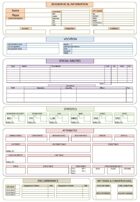 When Worlds Collide - Blank Character Sheets