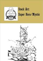 Stock Art: Super Hero Mystic