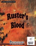 Ruster's Blood