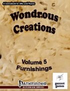 Wondrous Creations 5: Furnishings