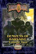 Denizens of Barsaive Volume Two (Savage Worlds Edition)