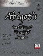 Abigot's Catalog of Fiendish Armor