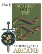 AOTA-TTF - Halfling Hero Font