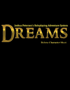 Dreams - Deluxe Character Sheet