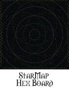 Gaming Star/Space Map Hex Board