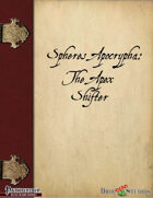 Spheres Apocrypha: Apex Shifter