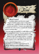 Ultimate Spheres Cards: Blood