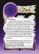 Ultimate Spheres Cards: Dark