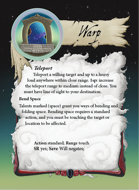Ultimate Spheres Cards: Warp