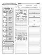 5th edition Character Sheet Booklet