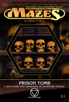 Mazes Fantasy Roleplaying: Prison Tomb