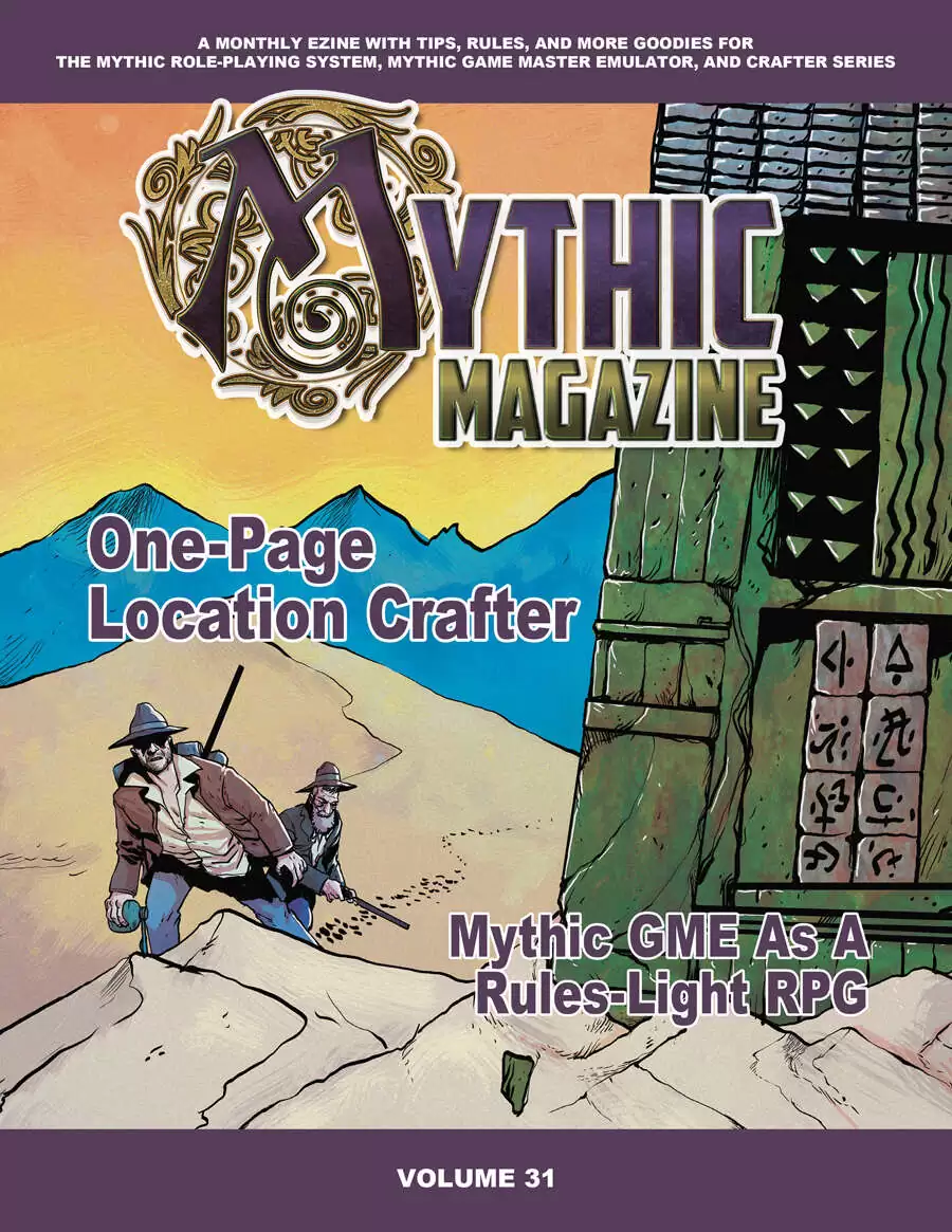 Mythic Magazine Volume 31