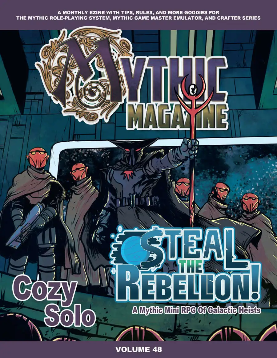 Cover of Mythic Magazine Volume 48
