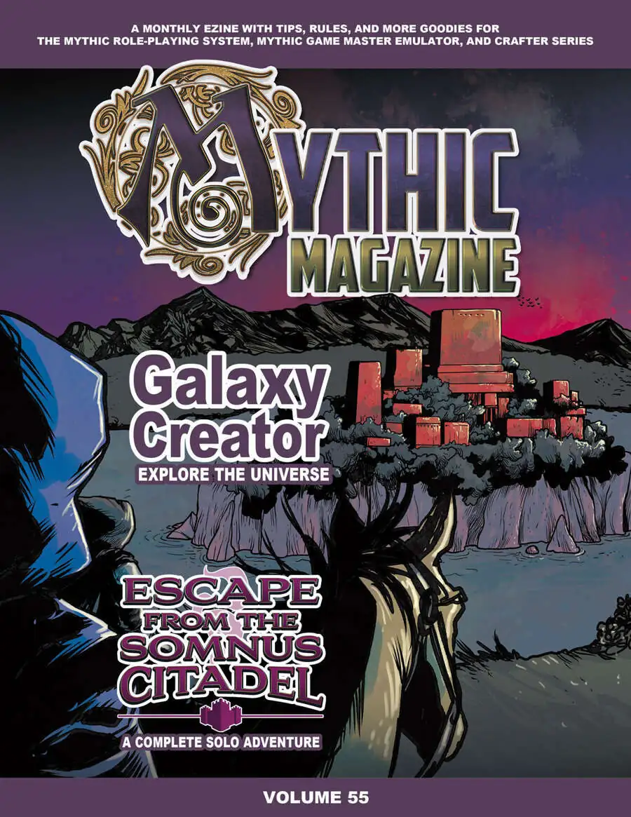 Mythic Magazine Volume 55 - Word Mill Games | Mythic Magazine