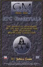 GM Mastery: NPC Essentials