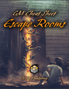 GM Cheat Sheet: Escape Room 5 Room Dungeon Generator