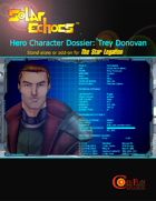 FREE Hero Character Dossier: Trey Donovan