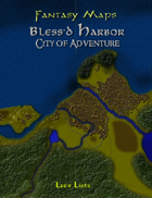Fantasy Maps: Bless'd Harbor