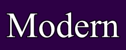 Modern