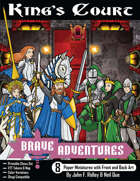 Brave Adventures - King's Court Printable Chess Set