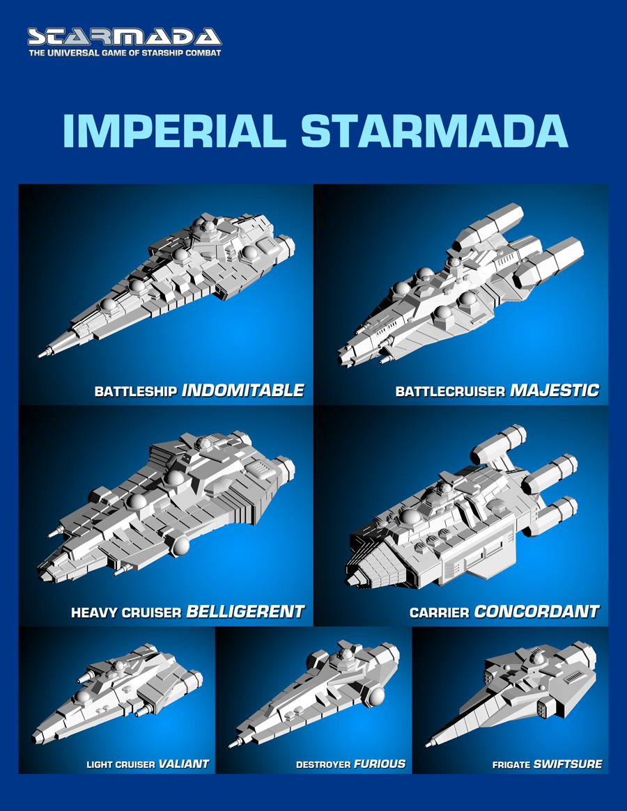 Imperial Starmada Fleet Pack - Majestic Twelve Games | Starmada