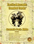 Tactical Assault: Combat Cards™ Scenario Pack Alpha