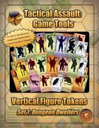 Vertical Figure Tokens - Set 1: Dungeon Dwellers (Color)