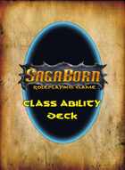 SagaBorn 1E Class Cards (Printed Deck)