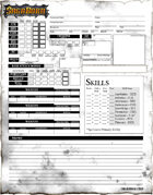SagaBorn Roleplaying Game Character Sheets