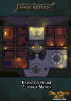 Map - Eluiska Manor a Haunted House