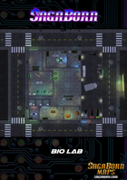 Map - Cyberpunk - Bio Lab (40x38)