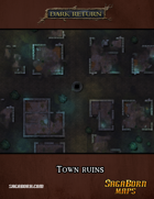 Map - Town and Road Ruins