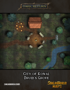 Map - City of Kowal - Druid's Grove