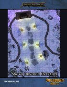 Map - Snowy Dungeon Entrance (15x20)