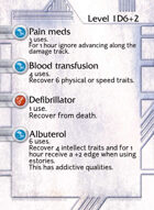 Pain Meds - Custom Card