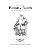 Fantasy Races As Types (Cypher System)