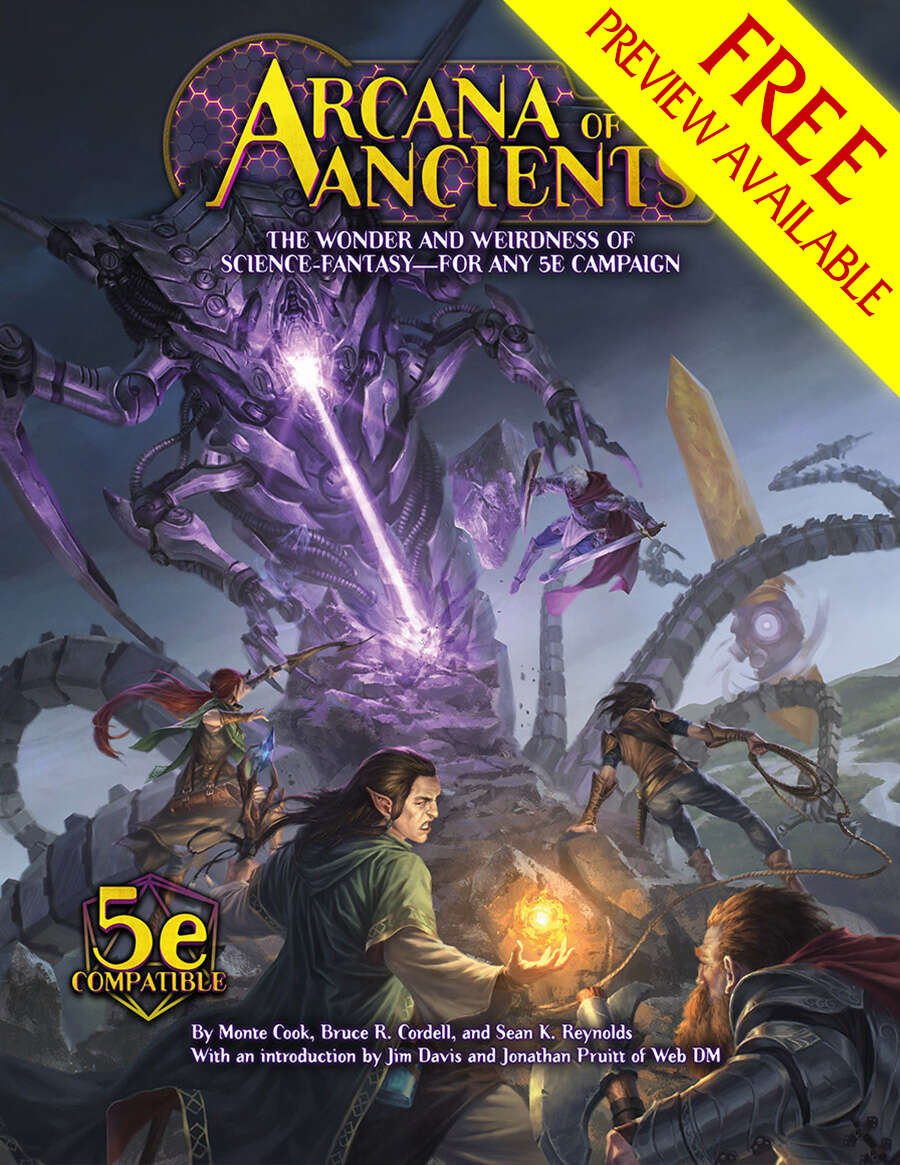 Arcana of the Ancients FREE PREVIEW - Monte Cook Games | Free