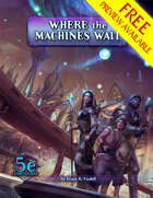 Where the Machines Wait FREE PREVIEW