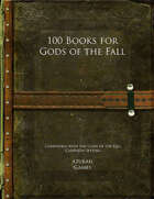 100 Books for Gods of the Fall