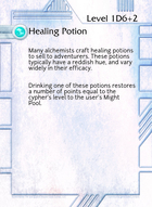 Healing Potion - Custom Card