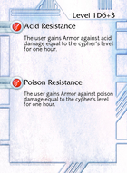 Acid Resistance - Custom Card