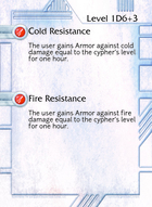 Cold Resistance - Custom Card