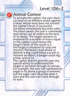Animal Control - Custom Card