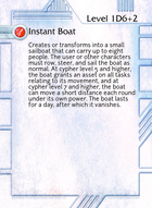 Instant Boat - Custom Card