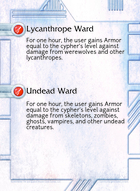 Lycanthrope Ward - Custom Card