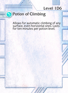 Potion Of Climbing - Custom Card