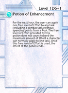Potion Of Enhancement - Custom Card
