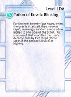 Potion Of Erratic Blinking - Custom Card